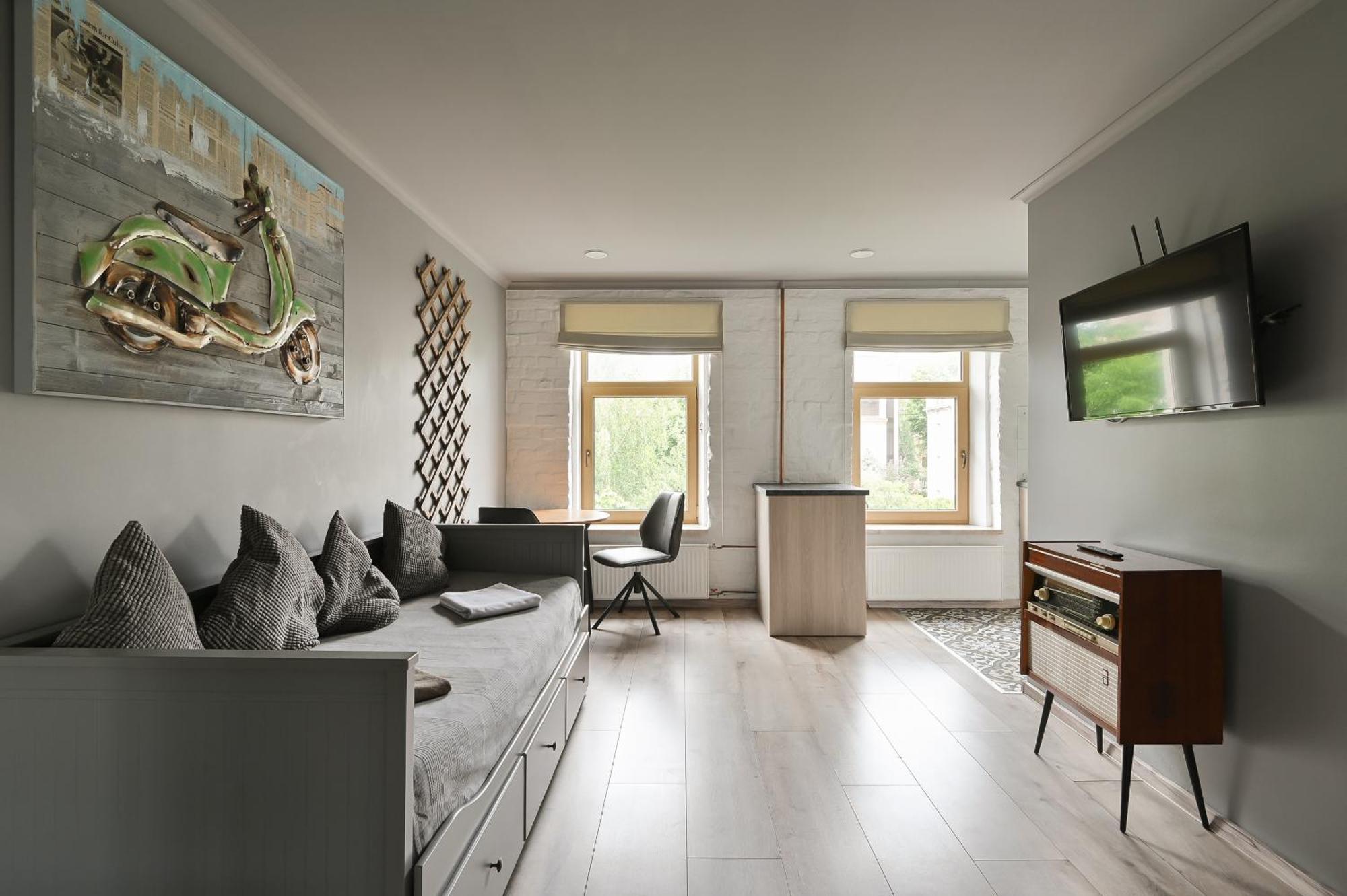 Loft Design Studio Apartment & Free Parking ريغا المظهر الخارجي الصورة